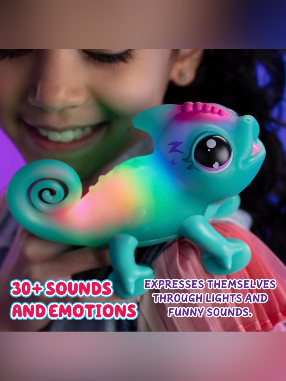 Little Live Pets / Sunny the Bright Light Chameleon